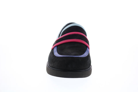 Camper TWS K200940-001 Womens Black Suede Loafers & Slip Ons Boat Shoes