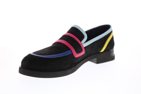 Camper TWS K200940-001 Womens Black Suede Loafers & Slip Ons Boat Shoes