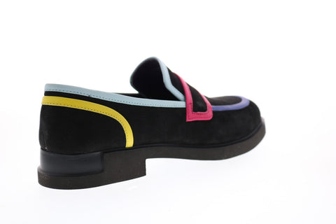 Camper TWS K200940-001 Womens Black Suede Loafers & Slip Ons Boat Shoes