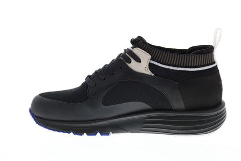 Camper Drift K200941-001 Womens Black Leather Lace Up Euro Sneakers Shoes