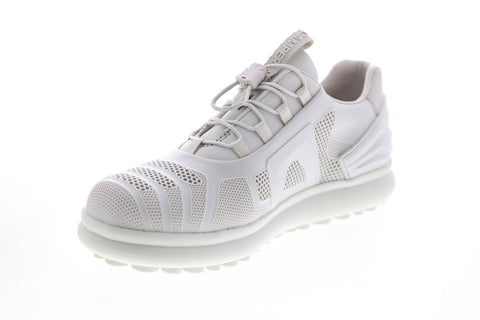Camper Pelotas Protect K200943-005 Womens Beige Leather Euro Sneakers Shoes