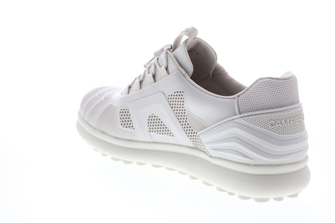 Camper Pelotas Protect K200943-005 Womens Beige Leather Euro Sneakers Shoes