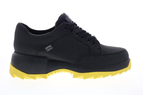 Camper Helix K200944-001 Womens Black Leather Euro Sneakers Shoes
