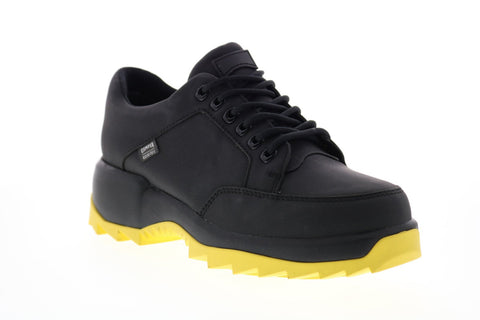 Camper Helix K200944-001 Womens Black Leather Euro Sneakers Shoes
