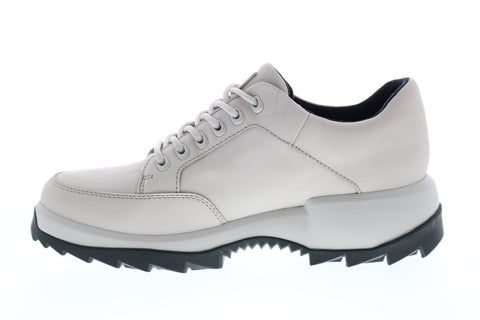 Camper Helix K200944-002 Womens Gray Leather Euro Sneakers Shoes