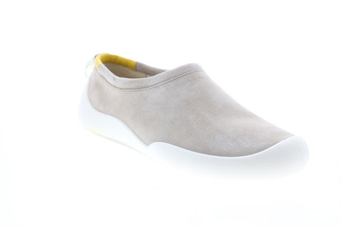 Camper Sako K200957-004 Womens Beige Suede Slip On Euro Sneakers Shoes