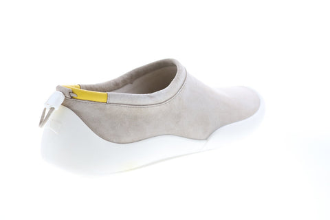 Camper Sako K200957-004 Womens Beige Suede Slip On Euro Sneakers Shoes