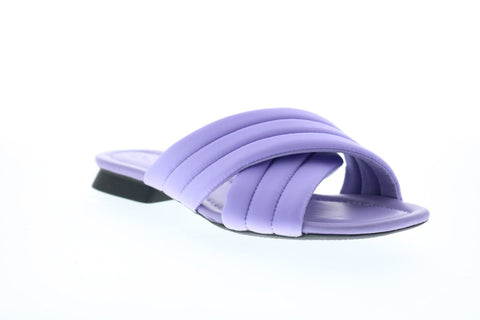 Camper Casi Myra Sandal K200962-001 Womens Purple Canvas Flats Slides Shoes