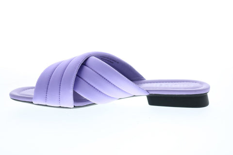 Camper Casi Myra Sandal K200962-001 Womens Purple Canvas Flats Slides Shoes