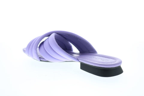 Camper Casi Myra Sandal K200962-001 Womens Purple Canvas Flats Slides Shoes