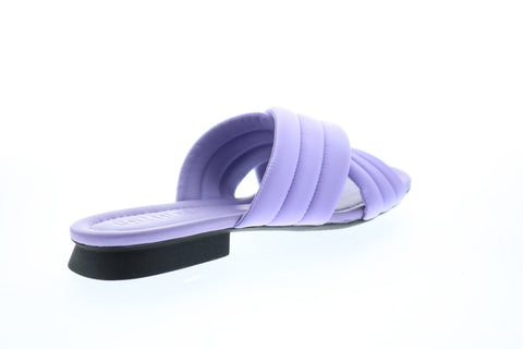 Camper Casi Myra Sandal K200962-001 Womens Purple Canvas Flats Slides Shoes