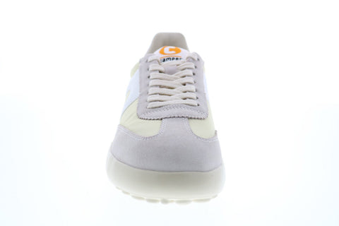 Camper Pelotas Fiesta K200975-007 Womens Beige Suede Euro Sneakers Shoes
