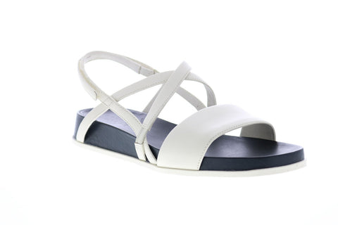 Camper Atonika K201009-004 Womens Beige Leather Strap Flats Slingback Shoes