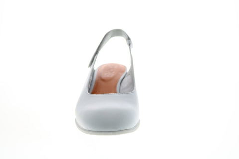Camper Katie K201016-002 Womens Gray Leather Strap Pumps Heels Shoes
