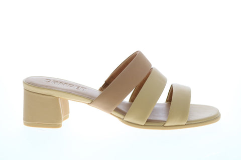 Camper Katie Sandal K201022-002 Womens Brown Leather Strap Sandals Shoes