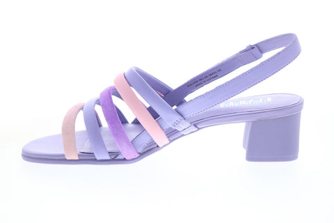 Camper Tws K201024-001 Womens Purple Leather Slip On Slingback Sandals Shoes