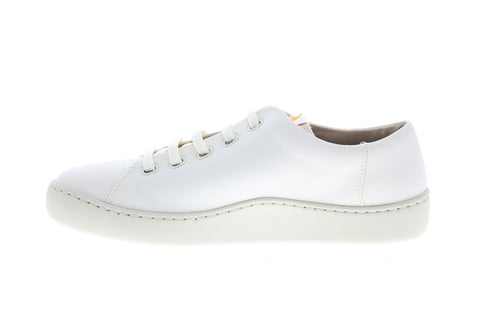 Camper Peu Touring K201068-002 Womens Beige Canvas Euro Sneakers Shoes