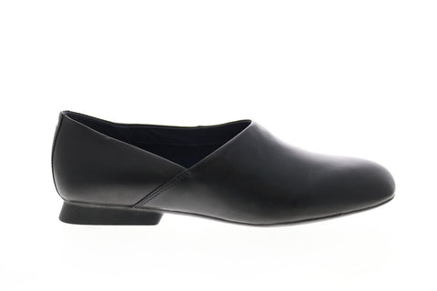 Camper Casi Myra K201083-001 Womens Black Leather Slip On Mules Heels Shoes