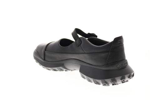 Camper Crclr K201132-001 Womens Black Leather Strap Mary Jane Flats Shoes