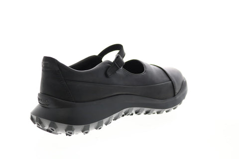 Camper Crclr K201132-001 Womens Black Leather Strap Mary Jane Flats Shoes