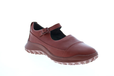 Camper Crclr K201132-002 Womens Brown Leather Strap Mary Jane Flats Shoes