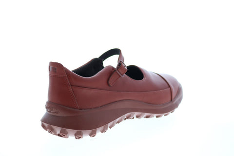 Camper Crclr K201132-002 Womens Brown Leather Strap Mary Jane Flats Shoes