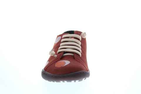 Camper Tws K201136-002 Womens Brown Nubuck Lace Up Euro Sneakers Shoes