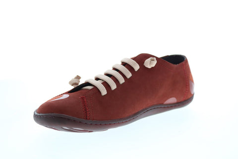 Camper Tws K201136-002 Womens Brown Nubuck Lace Up Euro Sneakers Shoes