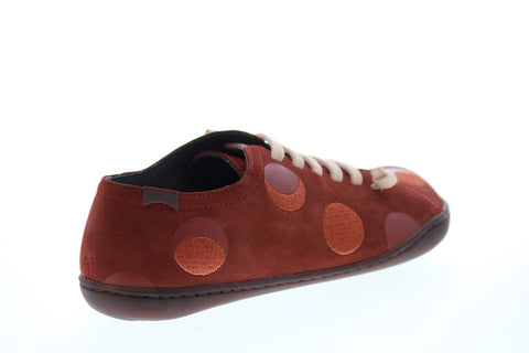 Camper Tws K201136-002 Womens Brown Nubuck Lace Up Euro Sneakers Shoes
