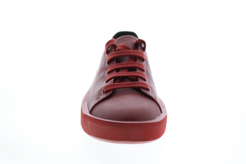 Camper Courb K201175-002 Womens Brown Leather Lace Up Euro Sneakers Shoes