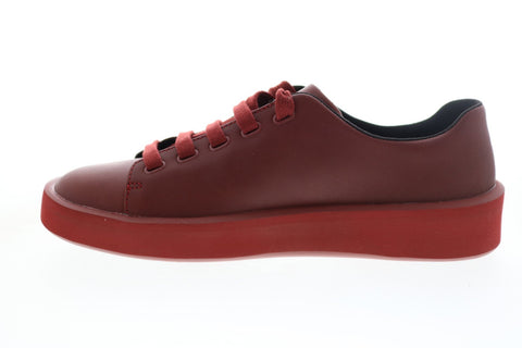 Camper Courb K201175-002 Womens Brown Leather Lace Up Euro Sneakers Shoes
