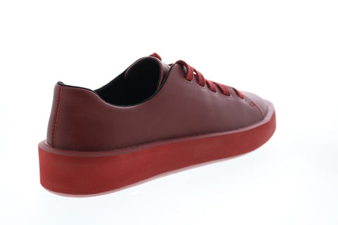 Camper Courb K201175-002 Womens Brown Leather Lace Up Euro Sneakers Shoes