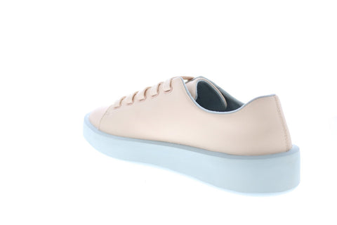 Camper Courb K201175-005 Womens Beige Leather Lace Up Euro Sneakers Shoes