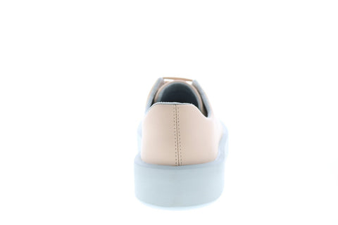 Camper Courb K201175-005 Womens Beige Leather Lace Up Euro Sneakers Shoes