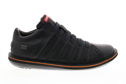 Camper Beetle K300005-011 Mens Black Leather Lace Up Euro Sneakers Shoes