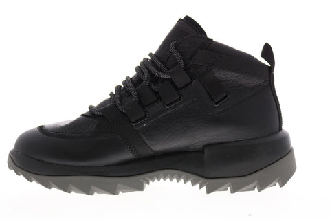 Camper Helix K300218-001 Mens Black Leather Lace Up Casual Dress Boots
