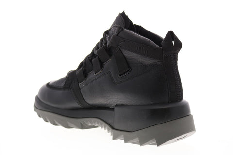 Camper Helix K300218-001 Mens Black Leather Lace Up Casual Dress Boots