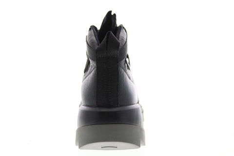 Camper Helix K300218-001 Mens Black Leather Lace Up Casual Dress Boots