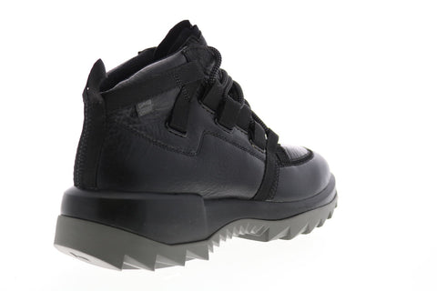 Camper Helix K300218-001 Mens Black Leather Lace Up Casual Dress Boots