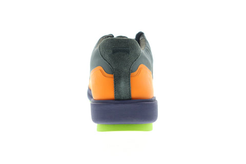 Camper Marges Sport K300095-001 Mens Orange Nubuck Lace Up Low Top Sneakers Shoes