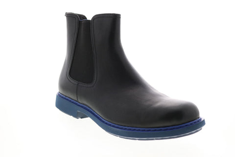 Camper Neuman K300170-008 Mens Black Leather Slip On Chelsea Boots