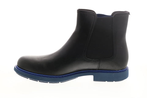 Camper Neuman K300170-008 Mens Black Leather Slip On Chelsea Boots