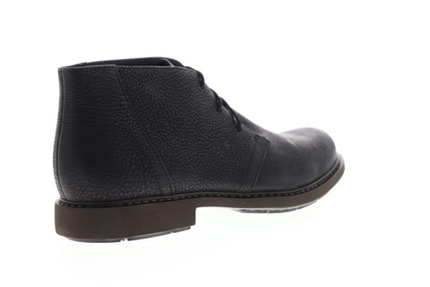 Camper Neuman K300171-002 Mens Black Nubuck Lace Up Boots Chukkas Shoes