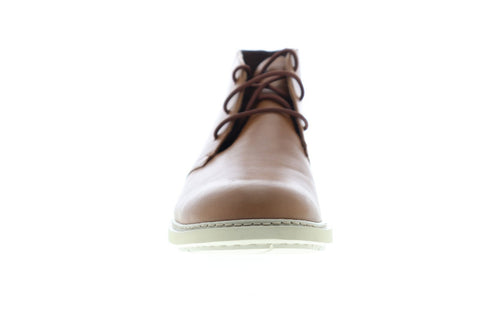Camper Neuman K300171-005 Mens Brown Leather Lace Up Boots Chukkas Shoes