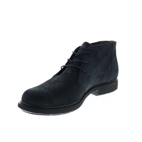 Camper Neuman K300171-006 Mens Black Suede Lace Up Casual Dress Boots