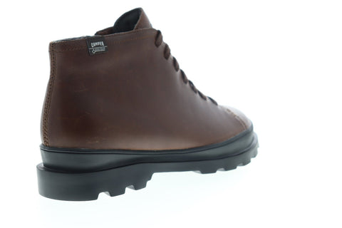 Camper Brutus K300177-004 Mens Brown Leather Lace Up Casual Dress Boots Shoes