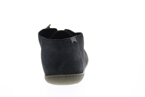 Camper Peu Cami K300183-004 Mens Black Suede Lace Up Euro Sneakers Shoes