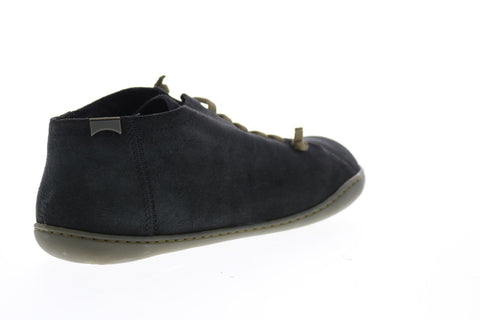 Camper Peu Cami K300183-004 Mens Black Suede Lace Up Euro Sneakers Shoes