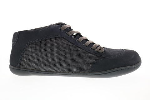 Camper Peu Cami K300197-013 Mens Gray Suede Lace Up Euro Sneakers Shoes