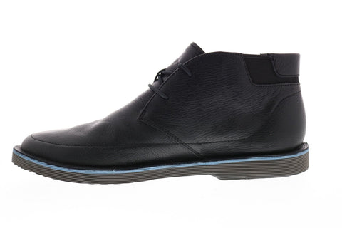 Camper Morrys K300202-005 Mens Black Leather Lace Up Casual Dress Boots